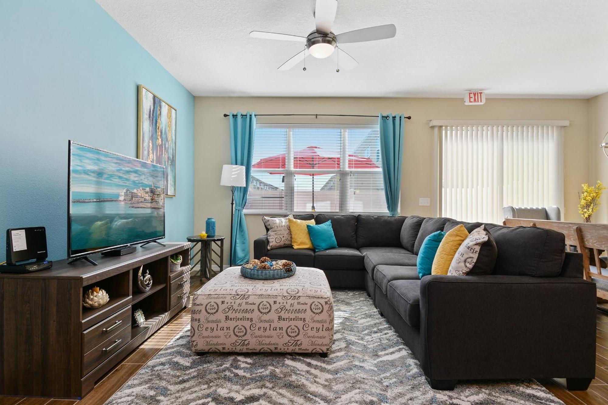 Family Friendly 4 Bedroom Close To Disney 5148 Kissimmee Exteriör bild